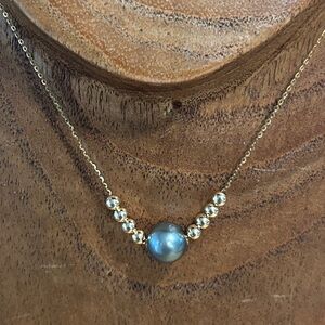 Beautiful Sterling Silver with Tahitian Pearl